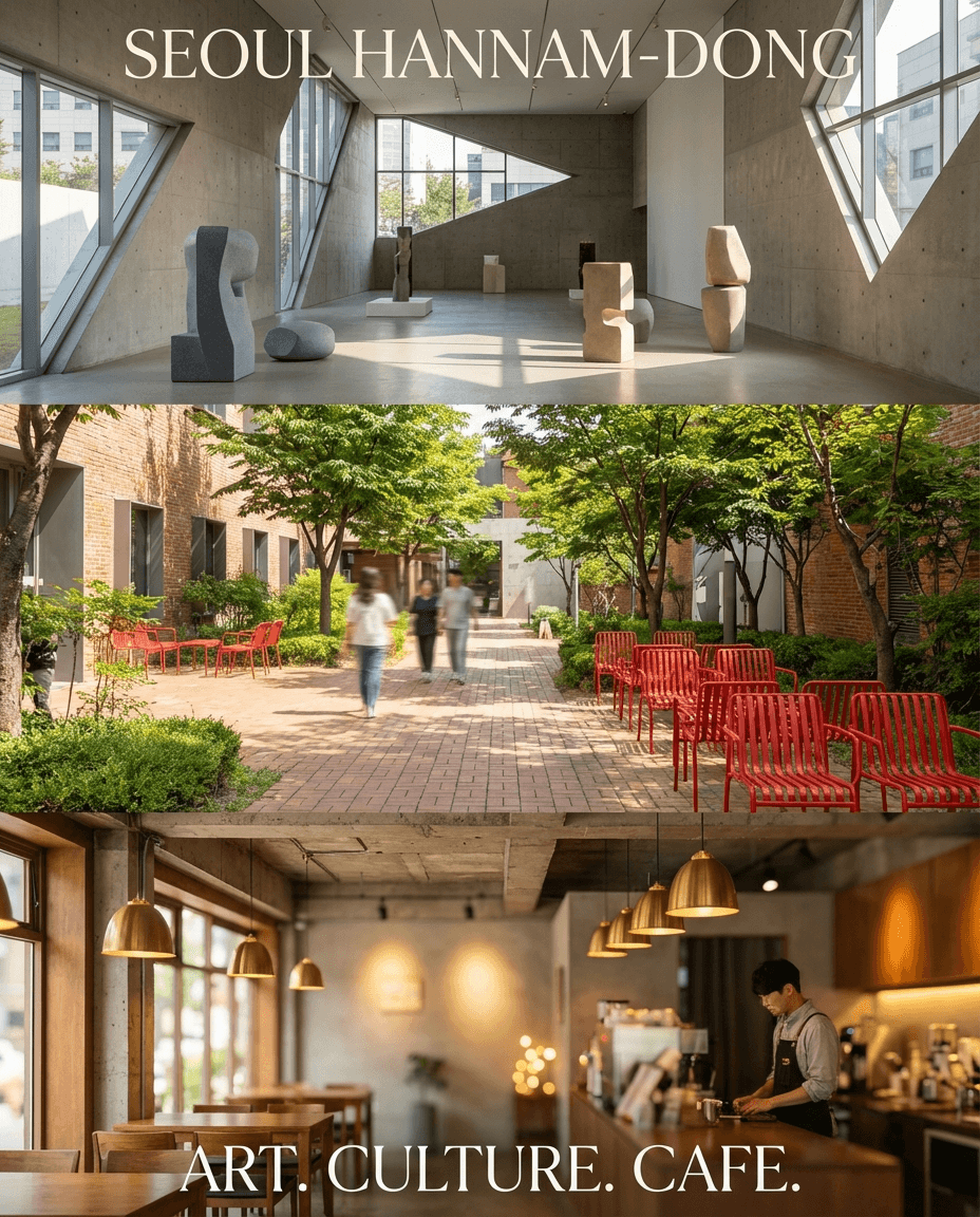 Hannam-dong Gallery & Cafe Tour: Seoul's Art District Guide