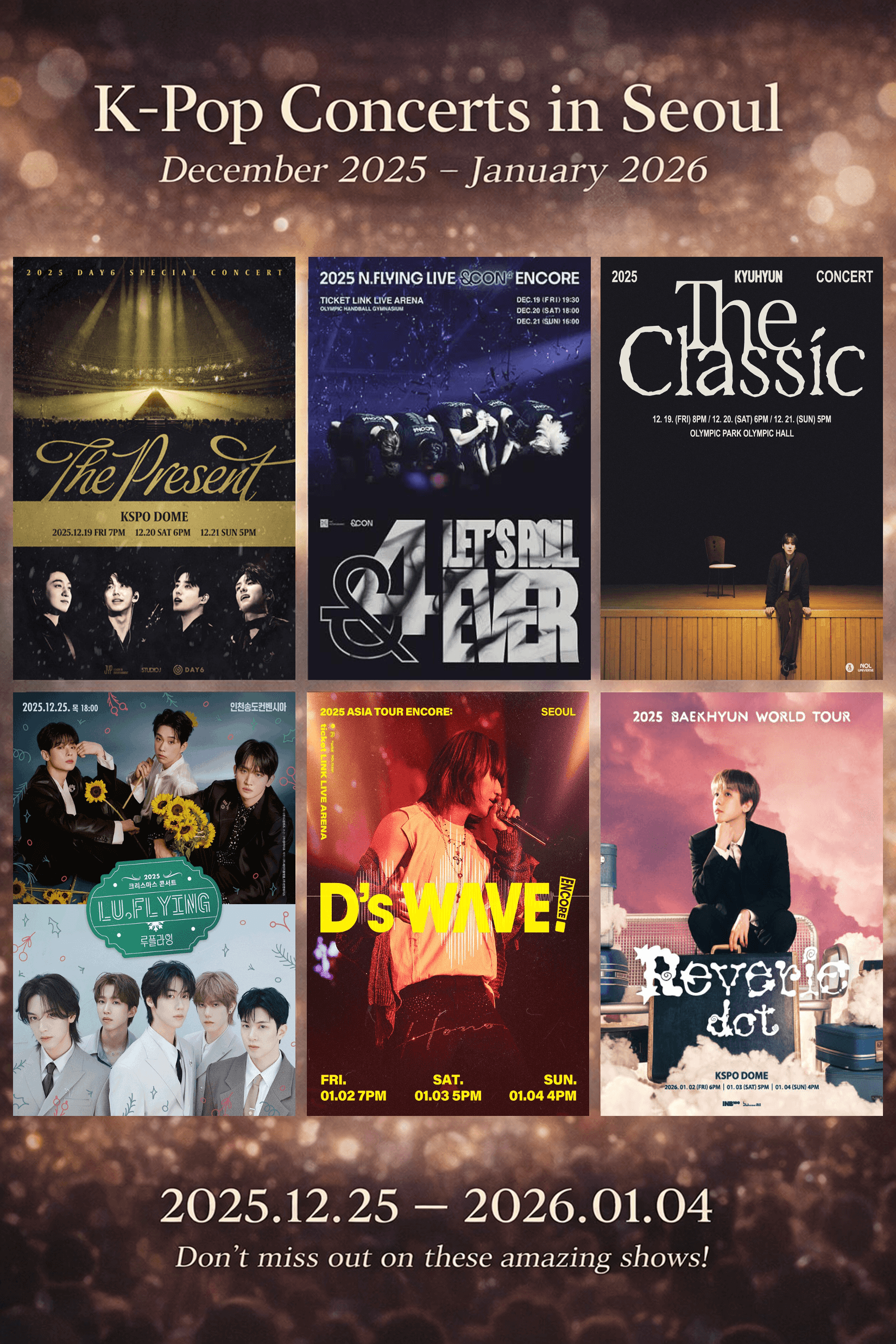 K-Pop Winter Concerts in Seoul: 2025-2026 Guide